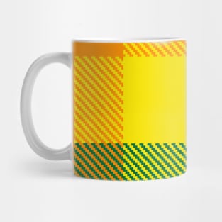 Modern colorful tartan plaid pattern Mug